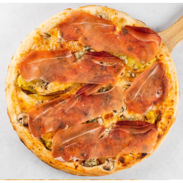 Pizza with Prosciutto