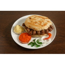 Čevapčiči in Lepinja Bread