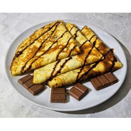 Pancakes with Chocolate